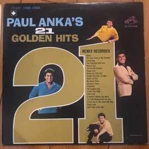 LP 33rpm - Paul Anka’s 21 Golden Hits